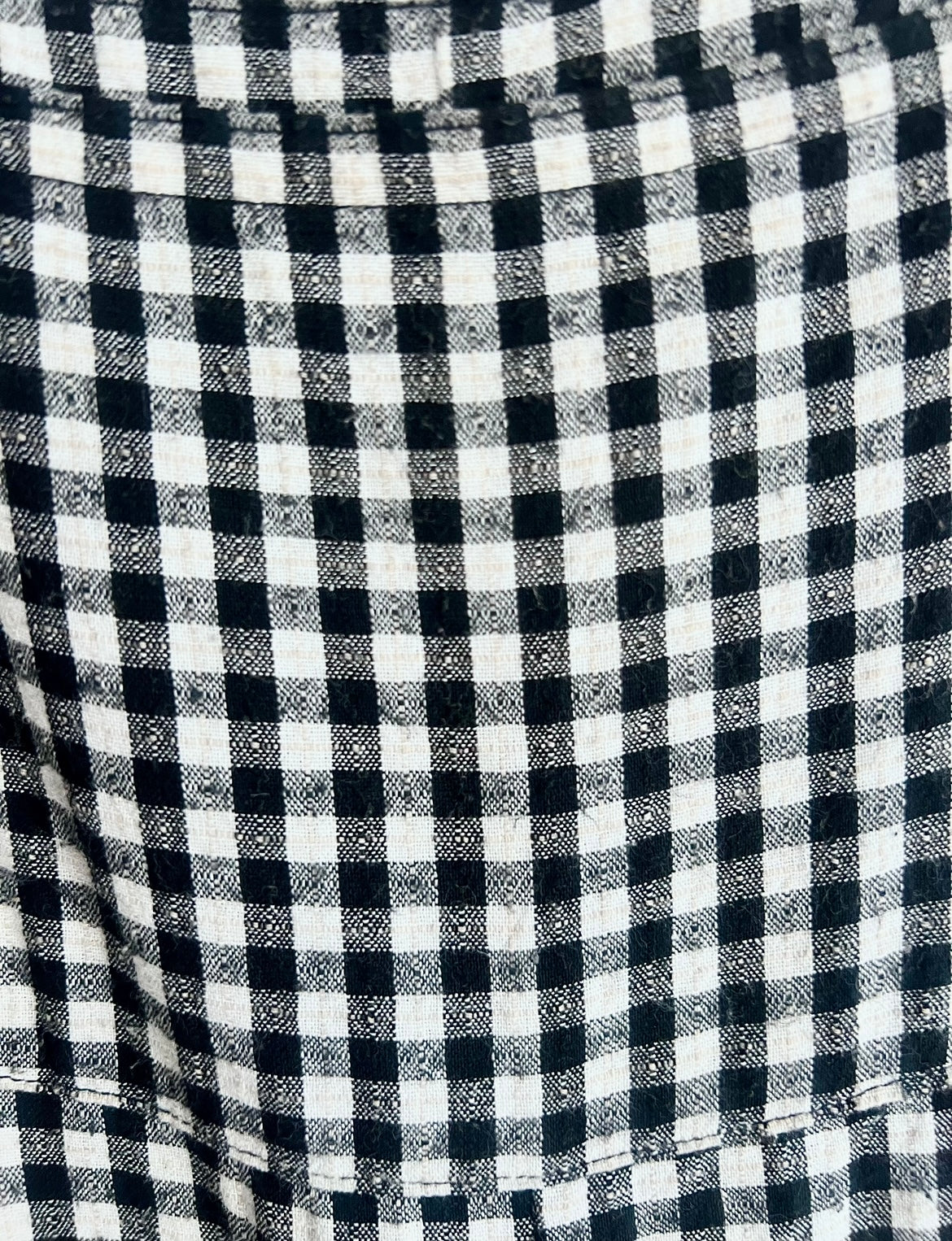 Gingham Overalls