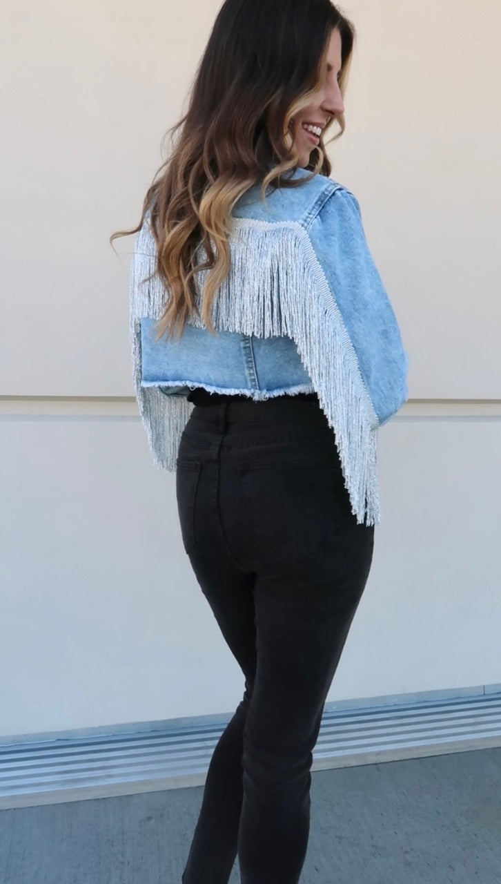 Glimmer Denim Jacket