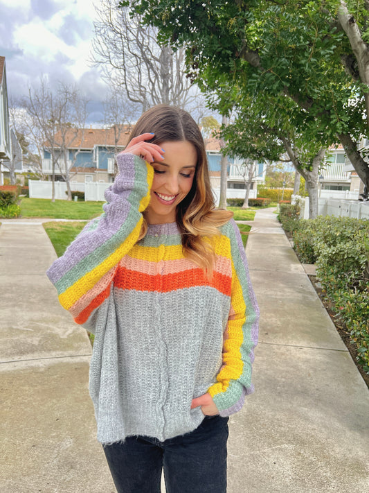 Colorblock Sweater